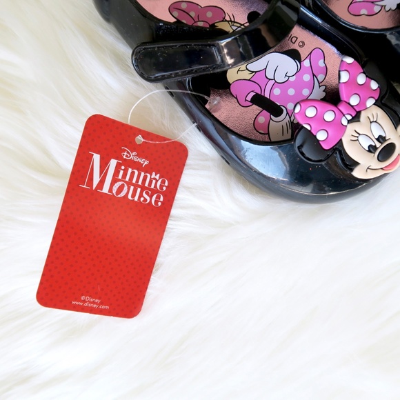 Disney Minnie Mouse Jelly Mary Jane Girls Shoes - Picture 4 of 8